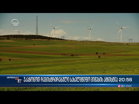 უკანონოდ რეგისტრირებული სახელმწიფო მიწების ამნისტია