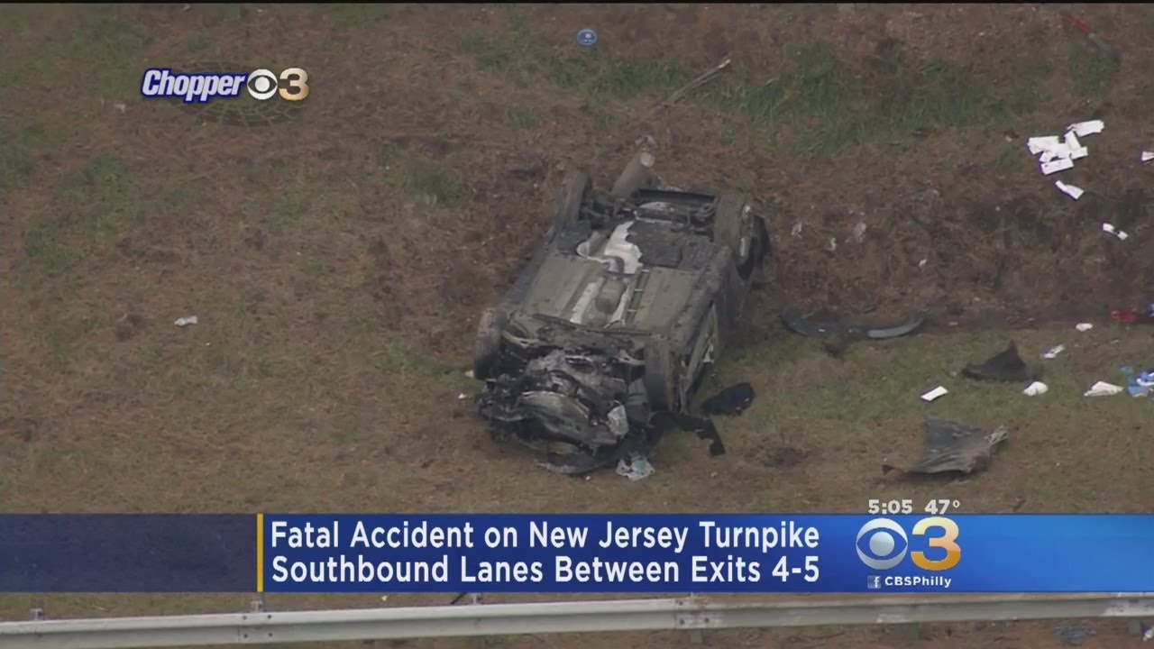 Police Investigating Fatal Accident On New Jersey Turnpike - YouTube
