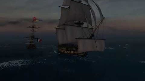 Redoubtable, 3rd Rate Vs. 3rd Rate Ship of the Line, Naval Action