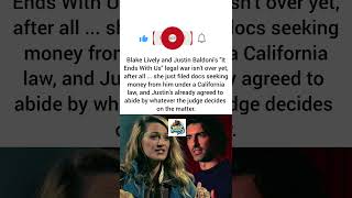 Legal Fight Continues: Blake Lively Seeks Fees from Justin Baldoni Under CA Law