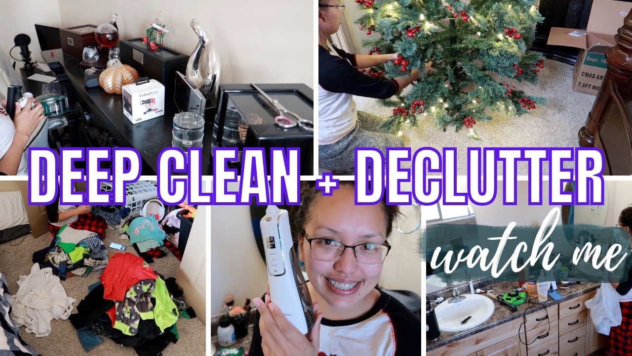🥵️ MASSIVE DEEP CLEAN & DECLUTTER WITH ME | SPEED CLEANING MOTIVATION ...