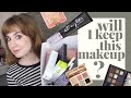 RECKONING WITH NEW MAKEUP & SKINCARE | Hannah Louise Poston | MY YEAR OF LESS STUFF