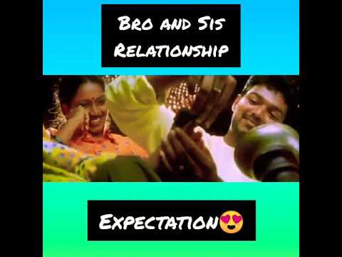 Brother and Sister Relationship expectation Vs reality 😍😍|| WhatsApp status|| Short video