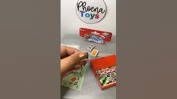 Thumbnail of Toys : World's Smallest Monopoly #smallest #monopoly #shorts