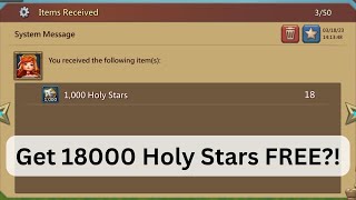 Lords Mobile - FREE 18000 Holy Stars for Everyone!! screenshot 5