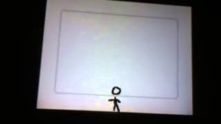 Stickman Fart Flip Note Animation