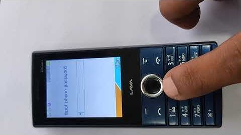 Lava kkt 40 power  full reset