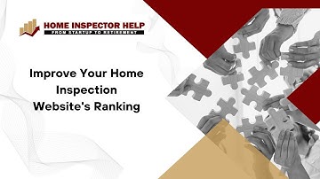Home Inspection Website Backlink Building | Home Inspection SEO