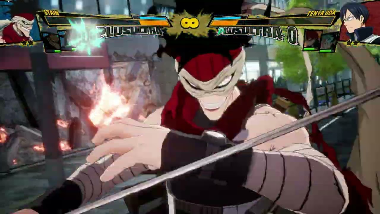 MY HERO ONE'S JUSTICE 2 Ingenium VS Hero Killer Stain!