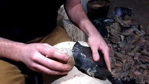 Dacite spalling/Biface/Bad knapping 1