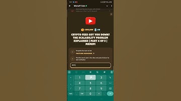 Crypto Fees Got You Down? The Scalability Problem Explained | Part 4 of 5 | MemeFi