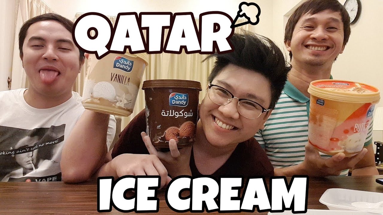 QATAR ICE CREAM (DANDY) YouTube