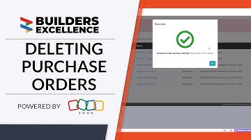 Deleting Purchase Orders