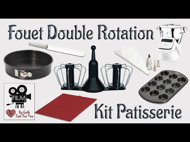 Kit Pâtisserie ou Fouet à Double Rotation du Companion Moulinex, pour les  passionnés de pâtisserie 