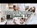 *NEW* BASEMENT MAKEOVER EPISODE 3 MINECRAFT BEDROOM TRANSFORMATION :: DECORATE & CLEAN WITH ME 2020