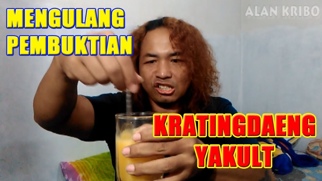 Lihat Khasiat Kratingdaeng Campur Dengan Yakult 