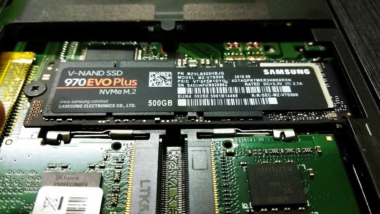How Install M.2 SSD on Acer Aspire E15 E5 575 Laptop SAMSUNG NVMe M.2 SSD Installation Guide -