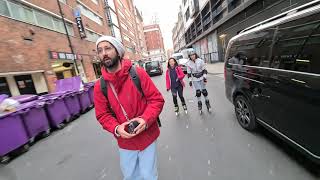 Night skate in London