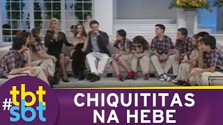 Em 1997, as Chiquititas brilharam no programa da Hebe | tbtSBT