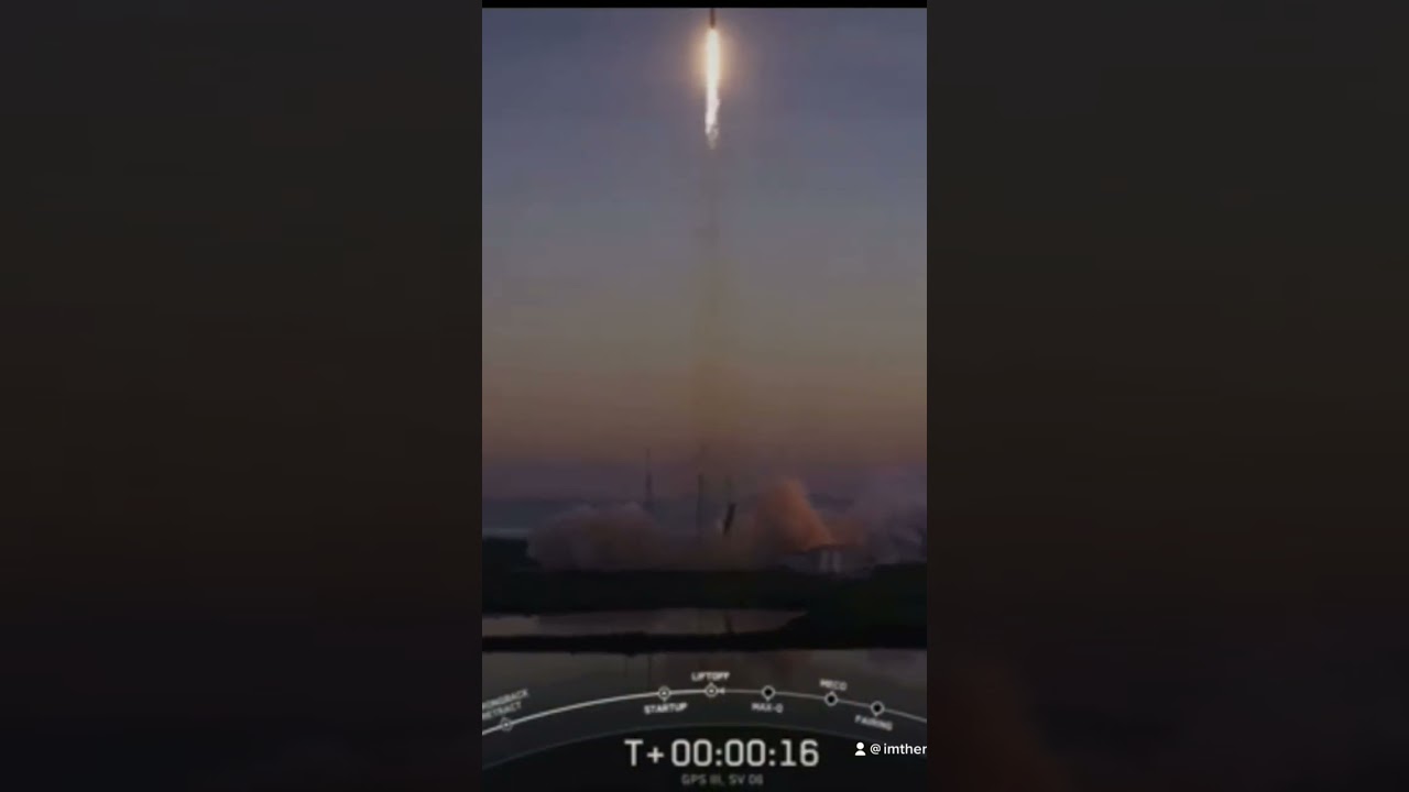 SpaceX GPS III-6 Jan 18, 2023