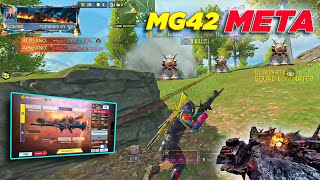 MG42 IS NEW META IN SEASON 4 🔥 | BEST MG42 GUNSMITH | COD MOBILE