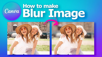 How to blur image in Canva for beginners