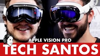 CREATIVO #415  PROBANDO LOS APPLE VISION PRO CON TECH SANTOS |  ¿Valen la pena?, Mis conclusiones