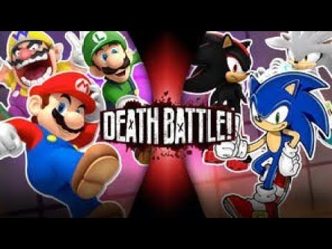 mugen sonic/shadow/silver vs Mario/Luigi/wario
