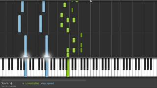 Video thumbnail of "Concerning Hobbits piano tutorial"