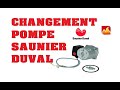 Comment changer la pompe dune chaudire saunier duval 