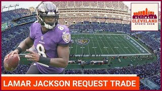 Lamar Jackson request to be traded from the Baltimore Ravens | Jackson thanks fans in letter