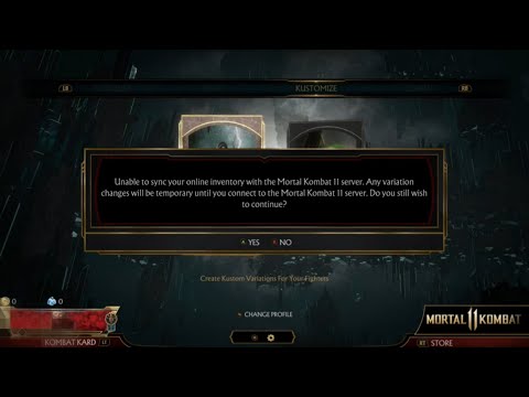 Mortal kombat 11 server problem - Xbox One