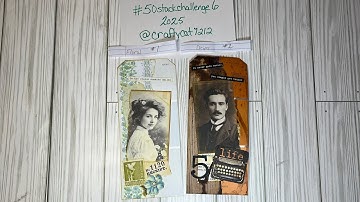 NEW 2025 #50stackchallenge6 #1 and #2 Random Prompts