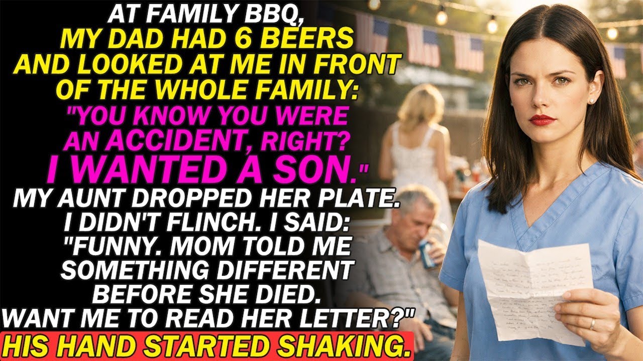 My Dad Had Six Beers At The BBQ And Told Everyone I Was 