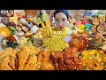 SUB)먹방 VLOG)핫매료치킨&후반양반 노티드도넛 두루치기&떡갈비&파스타 곱창볶음&국밥&막국수 라면&쌀국수 쿠키 대추빵 빵파티 컵케이크 신상과자 철인7호치킨 마카롱 MUKBANG