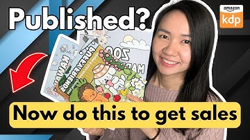 3 stappen om de verkoop te stimuleren na het publiceren van uw KDP-kleurboek