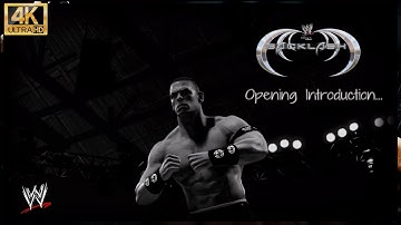 WWE Backlash Opening Introduction 4K- Ruthless Aggression Universe Mode!