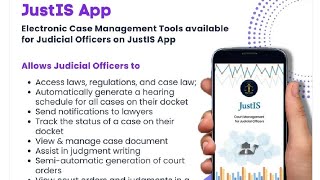 Justice App - A digital tool for efficient court management screenshot 1