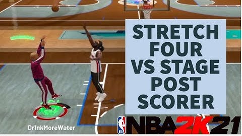 NBA 2K21 STRETCH FOUR | BEST STRETCH FOUR BUILD 1v1 STAGE | TOXIC POST SCORER SUCKS LOL