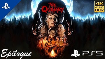 The Quarry 2022 - Chapter 11 - Epilogue -  PS5 Gameplay Walkthrough 4K HDR 60FPS