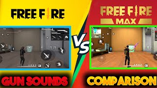 Free Fire Vs  Free Fire Max Guns Comparison 🔥 screenshot 1