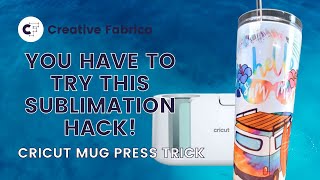 Sublimation Hack: Sublimate a Skinny Tumbler with the Cricut Mug Press