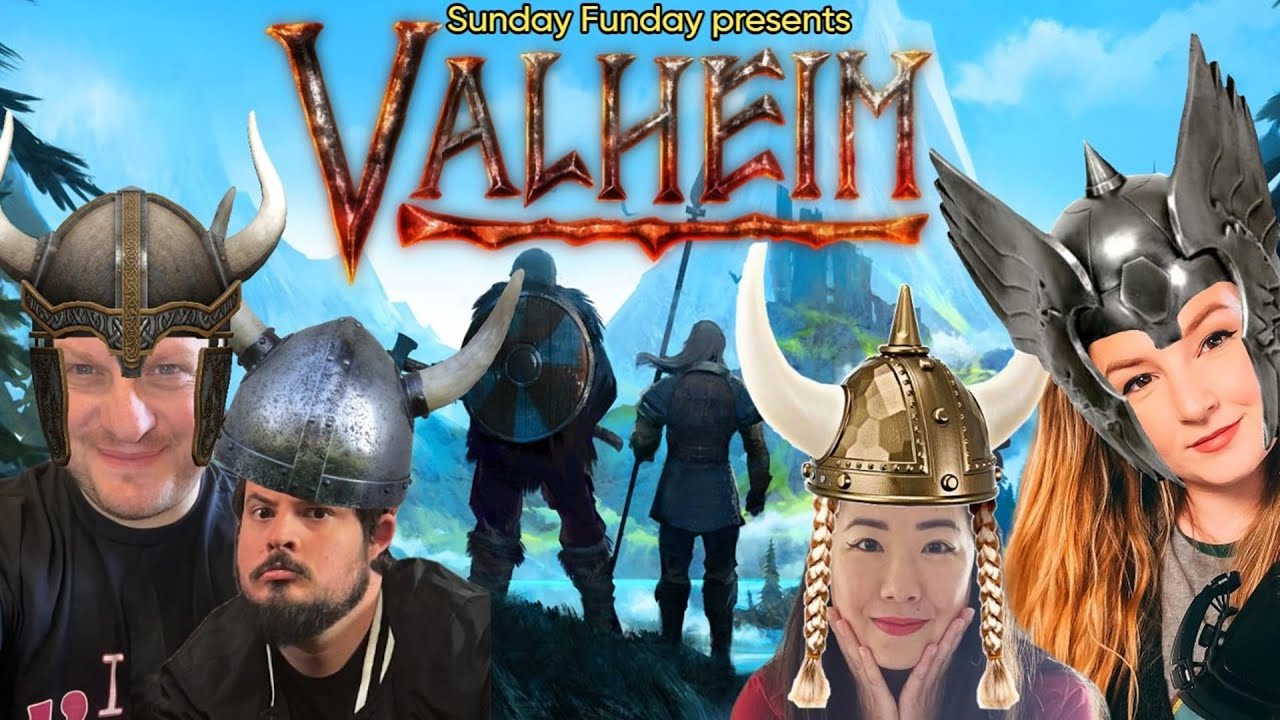 SUNDAY FUNDAY: VALHEIM w/ @QTRBlackGarrett @XrayGirl_ & @kara_creates