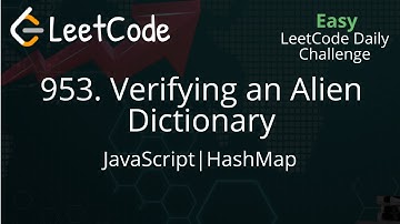 953. Verifying an Alien Dictionary | JavaScript | HashMap | O(m*n) | LeetCode Daily Challenge