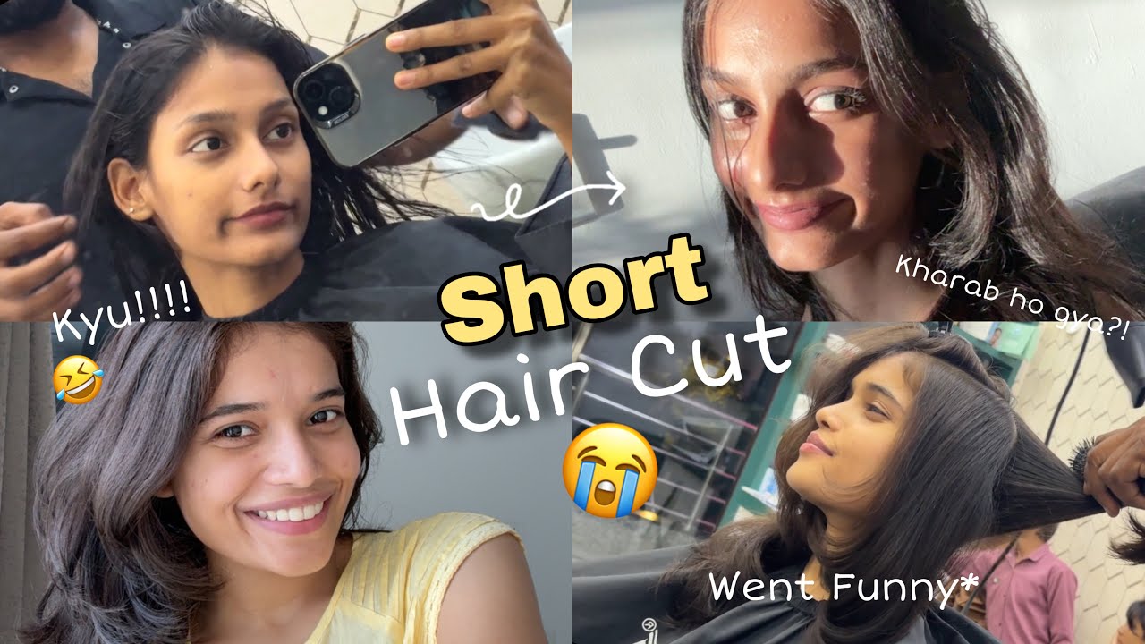 Short Hair Cut Went Wrong & Funny😭😂 Tere Naam Ki Salman Khan Lg Rhi Hu Yarr!!!!