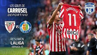 ¡Tarde feliz en San Mamés! - Resumen de goles del Athletic Club 4-0 Getafe CF