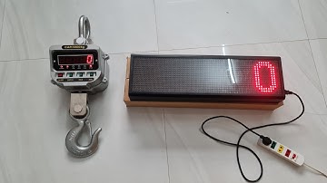 Cân Treo OCS 5 Tấn Kết Nối Bảng LED【Không Dây】