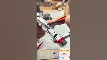 Stedi water-based panel line✧(◠‿◕) #gundam #gunpla #stedi #steditools #plasticmodel