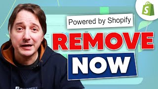 How to Remove &#39;Powered by Shopify&#39; from Website Footer