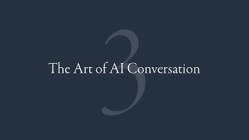 AI 101 - Session 3: The Art of AI Conversation